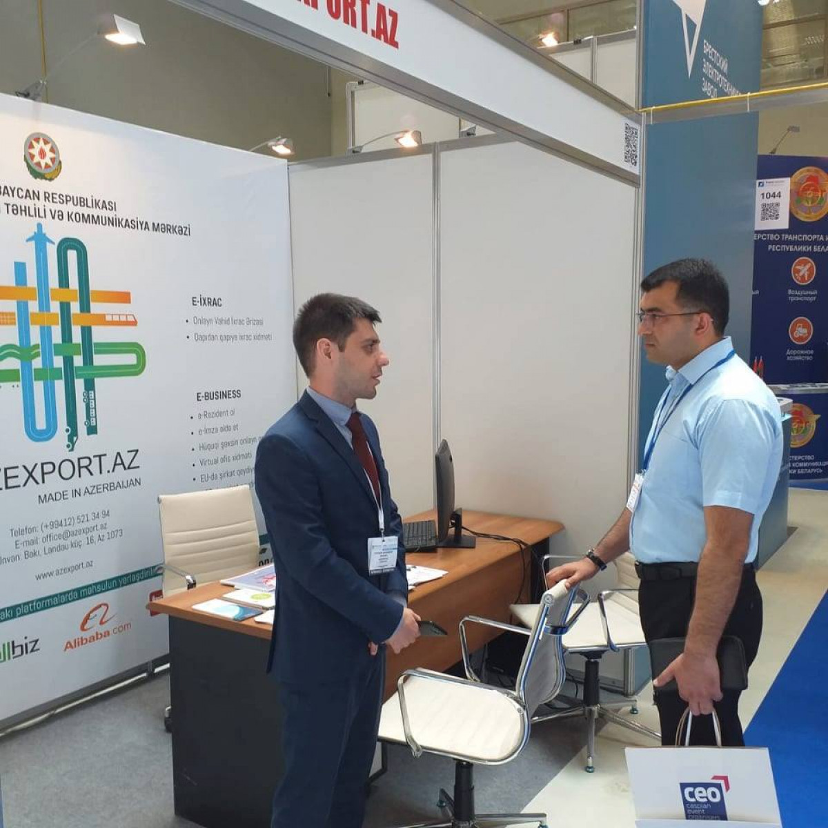 Azexport portalı beynəlxalq “TransCaspian 2019” sərgisində təmsil olunur