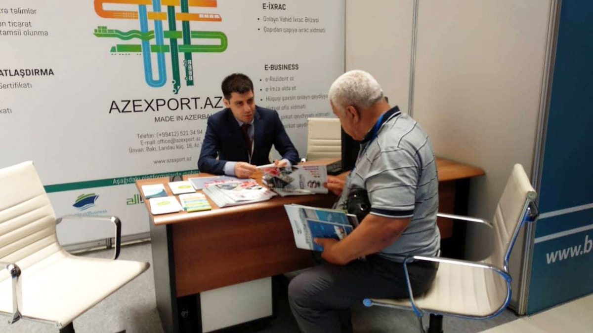 Azexport portalı beynəlxalq “TransCaspian 2019” sərgisində təmsil olunur