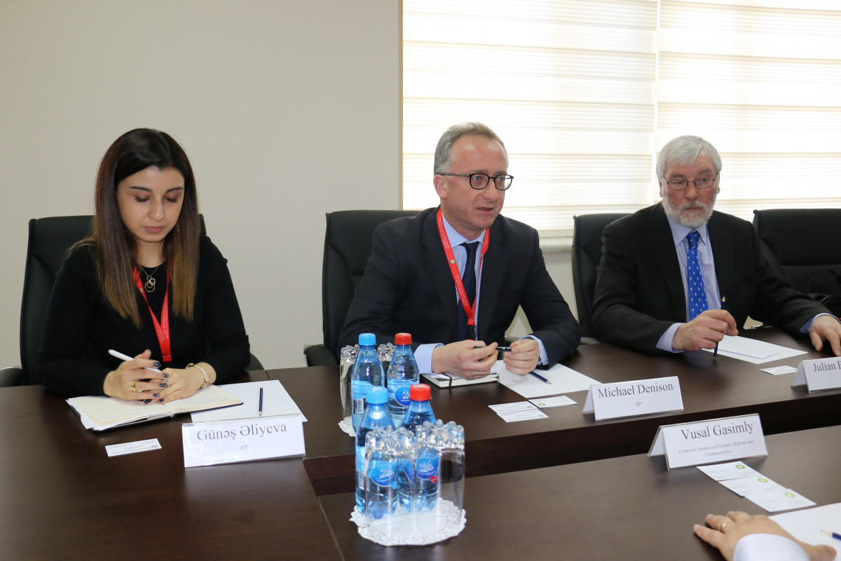 Vusal Gasimli Meets with BP Delegation