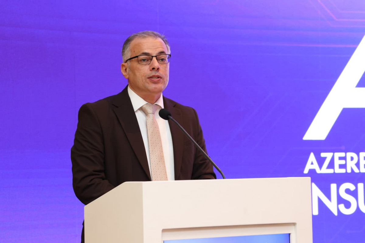 Vusal Qasimli Delivered an Opening Speech at The XI Azerbaijan International Insurance Forum