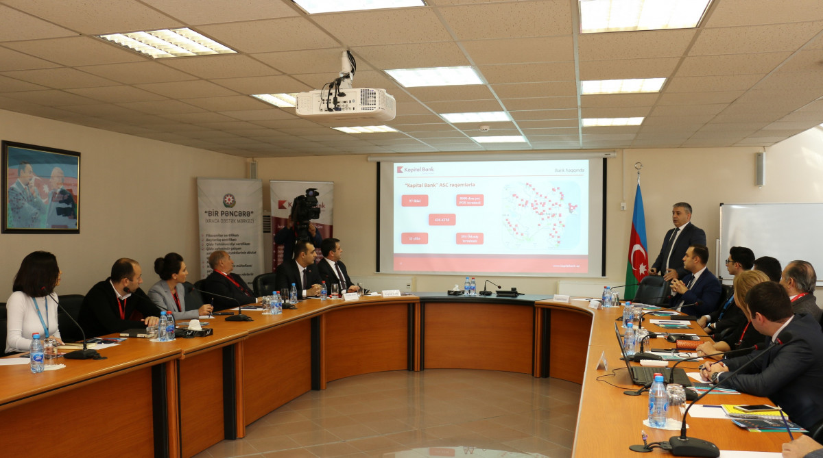One Stop Export Support Center Held Training on Financial Support in Export Operations with Kapital Bank