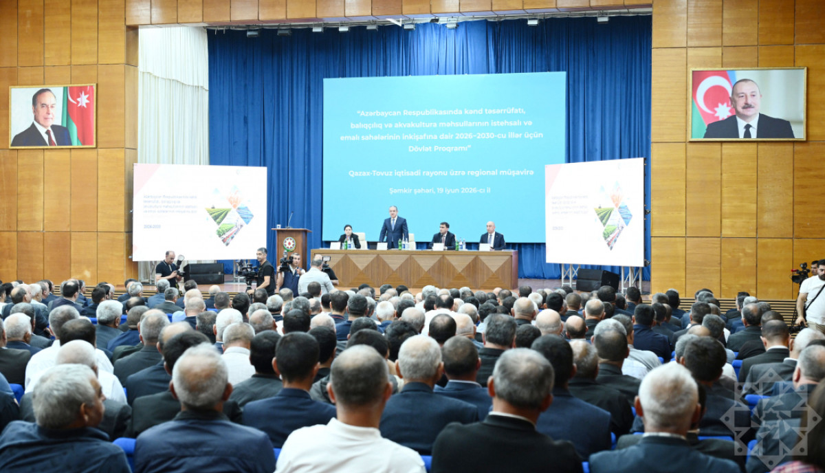 Aqrar sahənin inkişafı üzrə regional müşavirə Qazax-Tovuz iqtisadi rayonunda olub