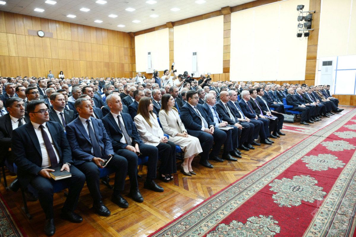 Aqrar sahənin inkişafı üzrə regional müşavirə Qazax-Tovuz iqtisadi rayonunda olub