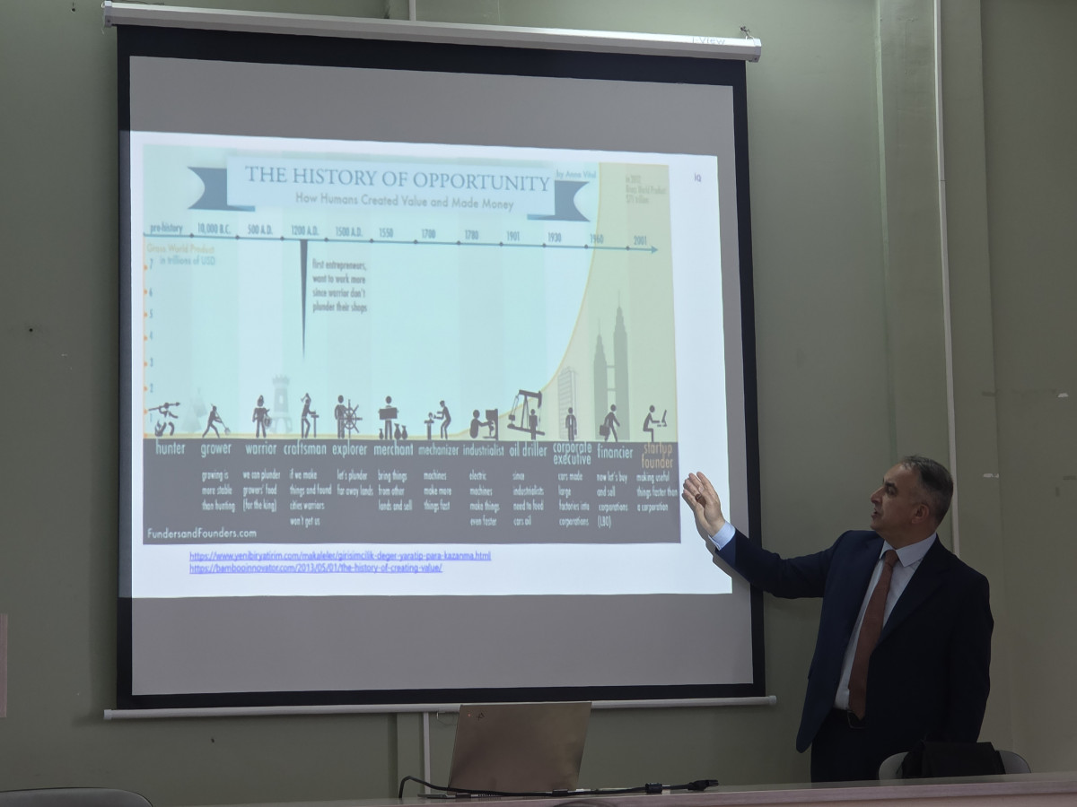 “Enterprise Azerbaijan” portalının “Startup School 4” layihəsi çərçivəsində ATU-da təlim keçirilib