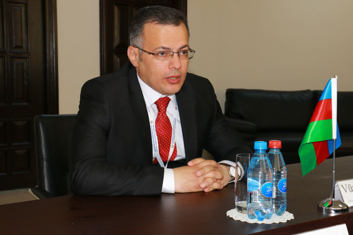 Vüsal Qasımlı Polşa səfirini qəbul edib