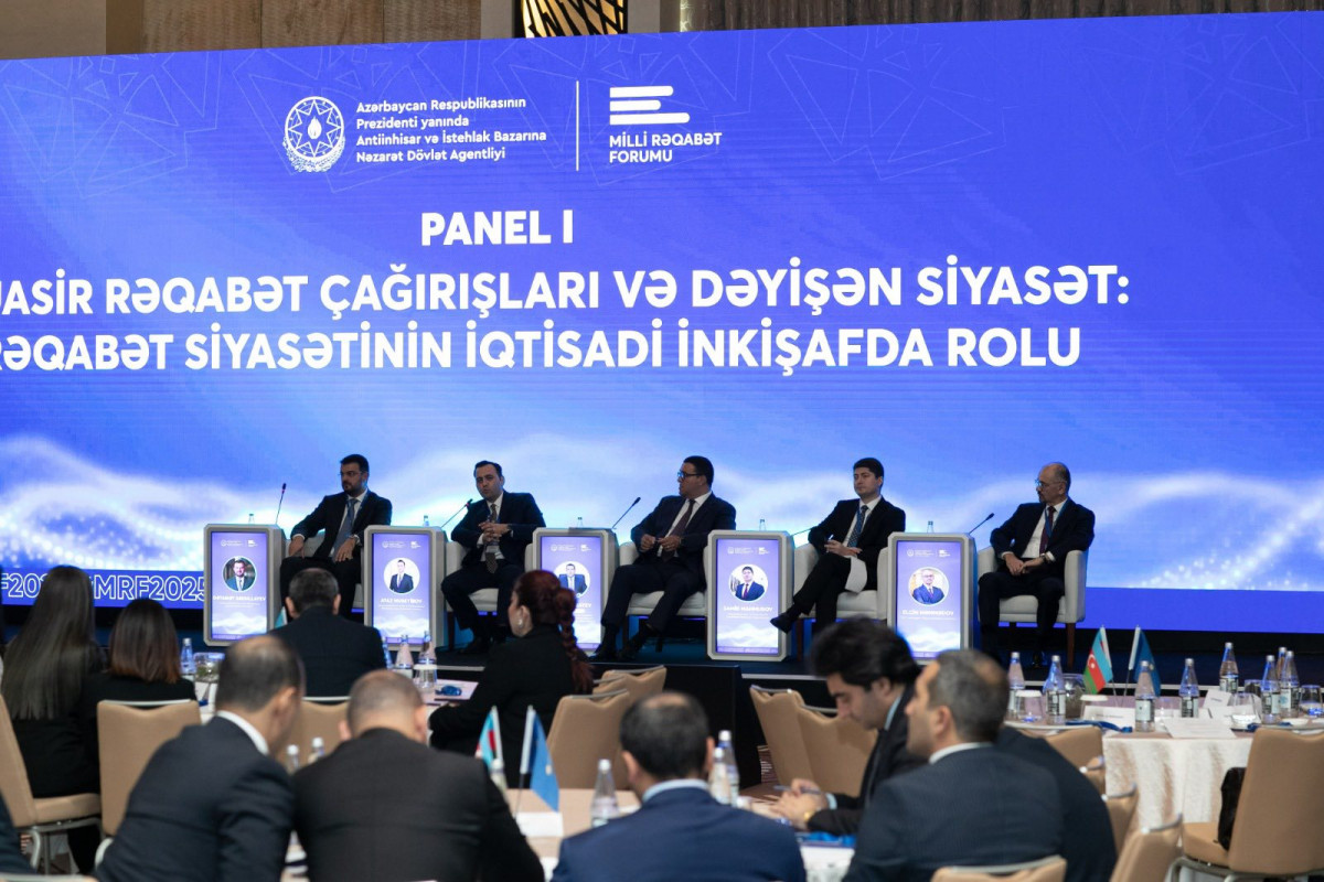 İİTKM-in icraçı direktorunun müavini Ayaz Müseyibov Azərbaycanda II Milli Rəqabət Forumunda çıxış edib