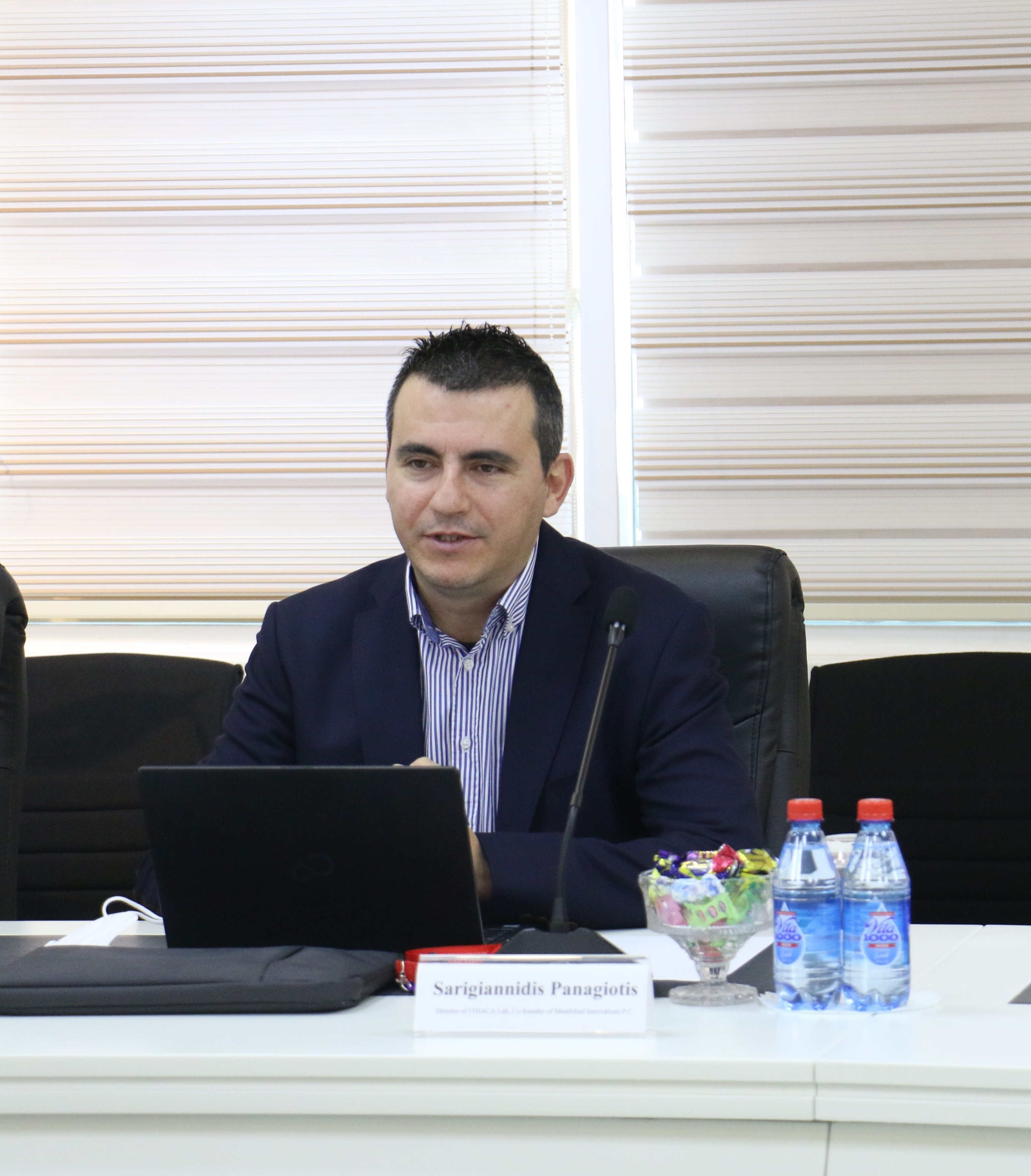 Vusal Gasimli Met with "Horizon 2020" Project Representatives