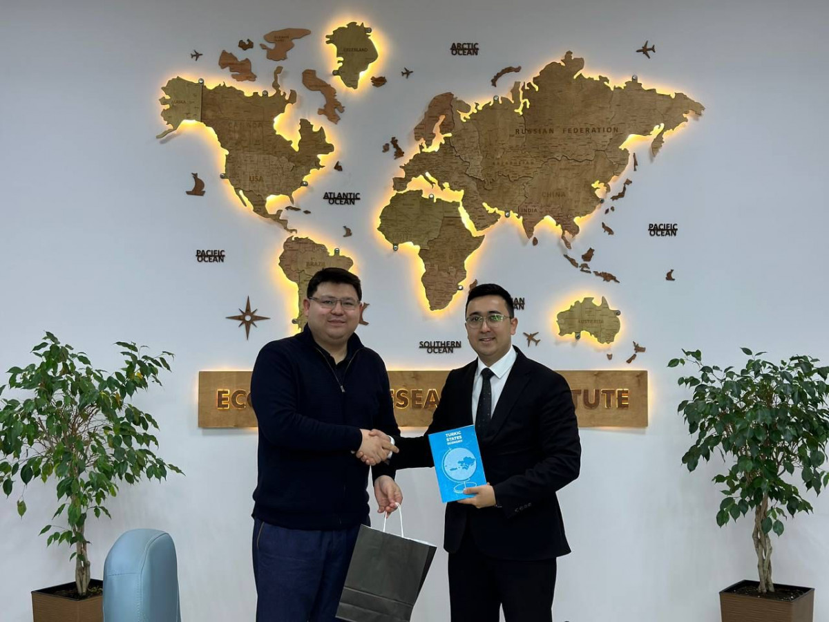 The book  on "Turkic States Economy" presented in Kazakhstan