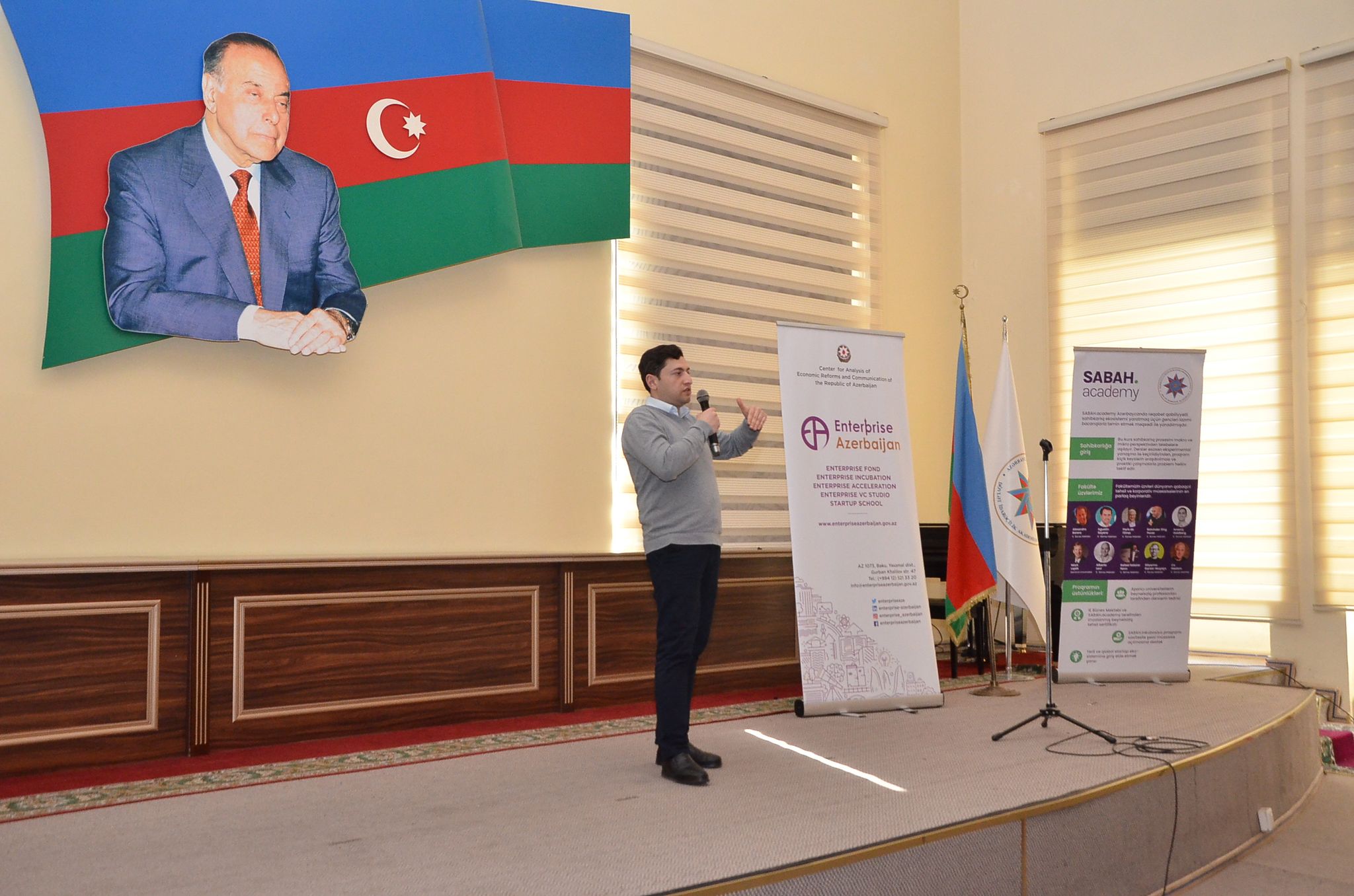 "StartUp School" project was presented at The Academy Of Public Administration Under The President Of The Republic Of Azerbaijan