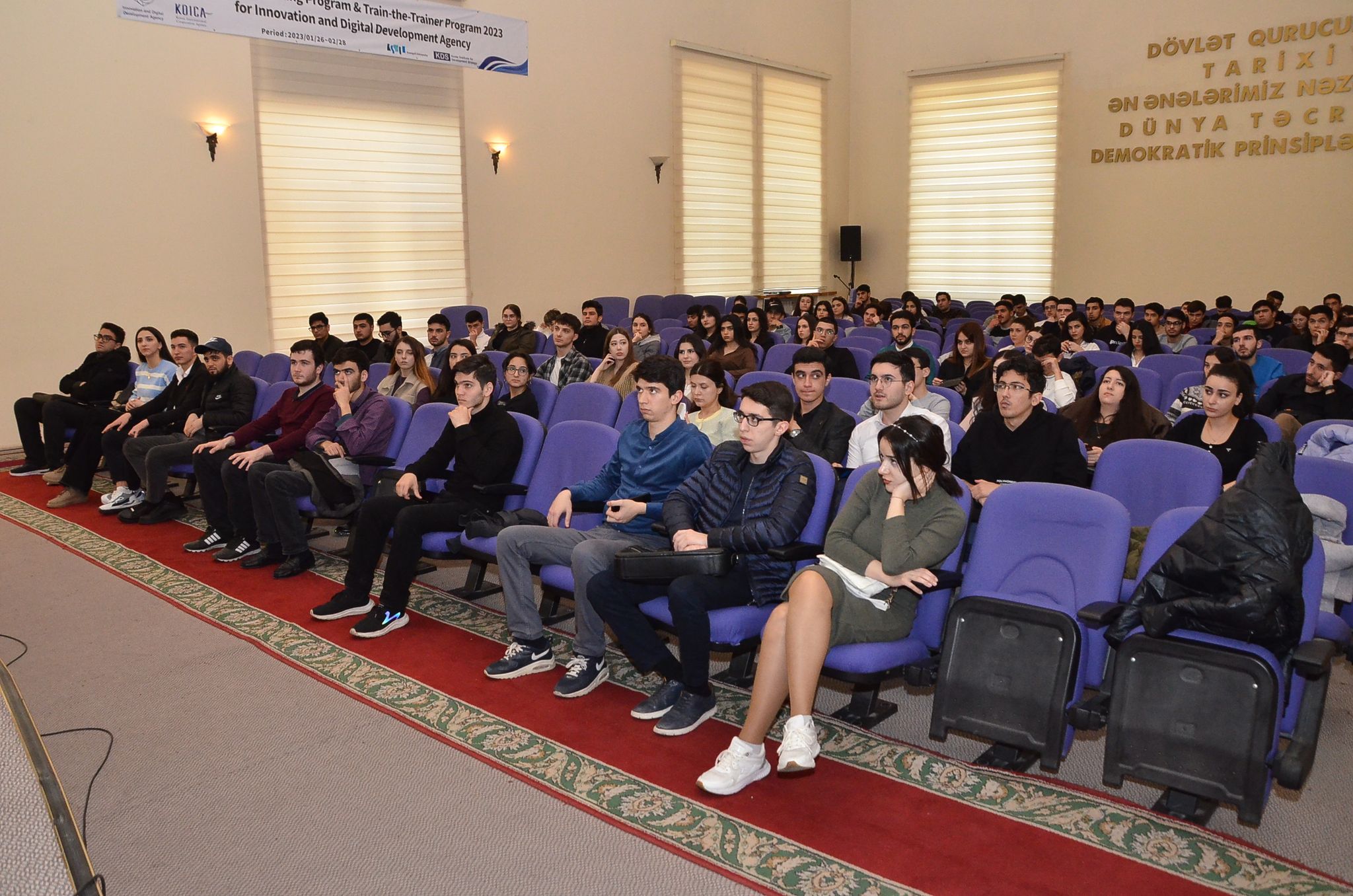 "StartUp School" project was presented at The Academy Of Public Administration Under The President Of The Republic Of Azerbaijan