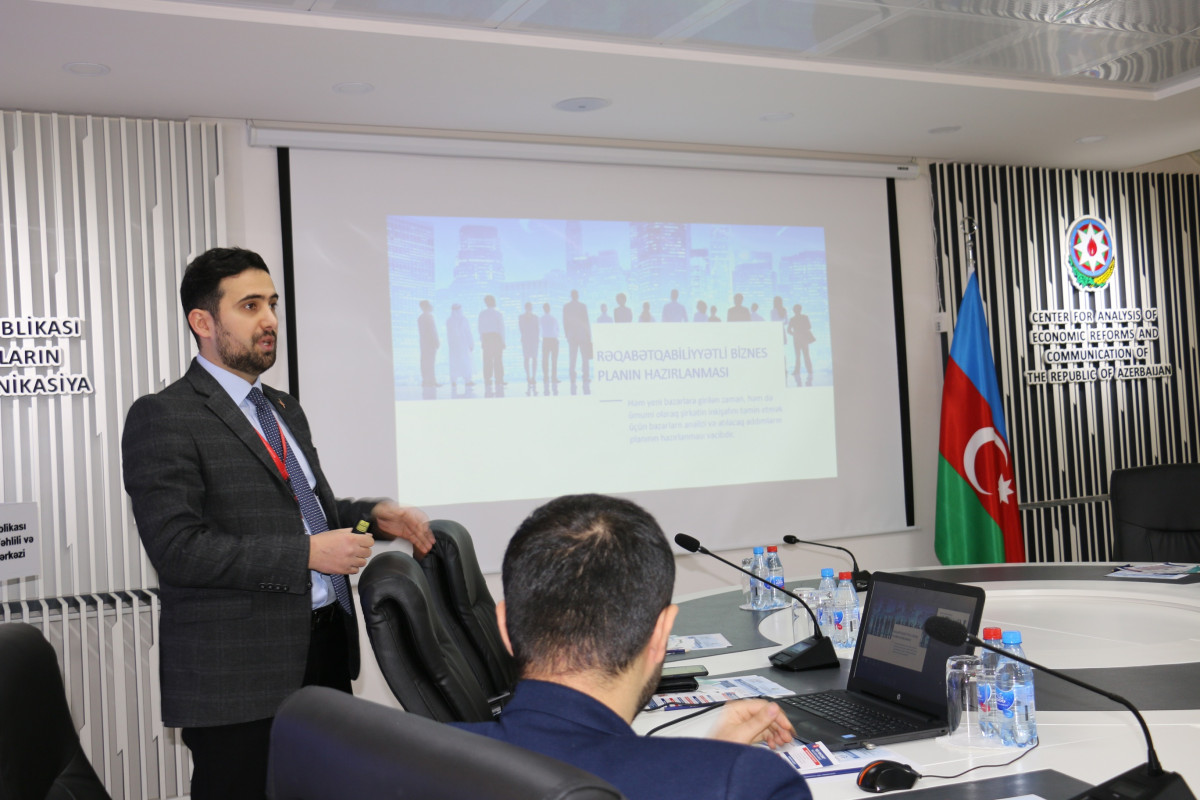 Training on “Developing a Competitive and Export-Oriented Business Plan” for Exporters