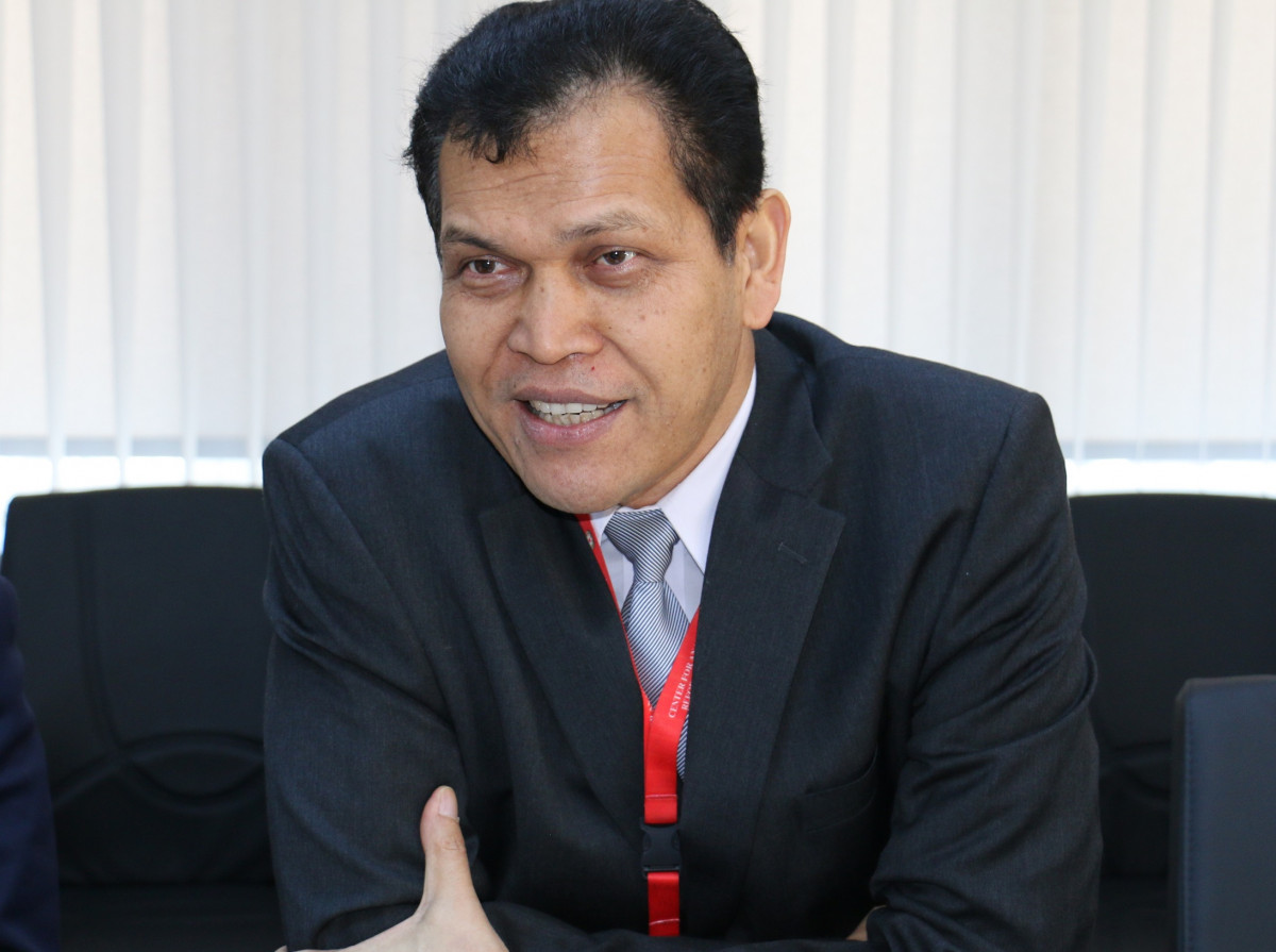 A meeting was held at CAERC with the Asian Development Bank