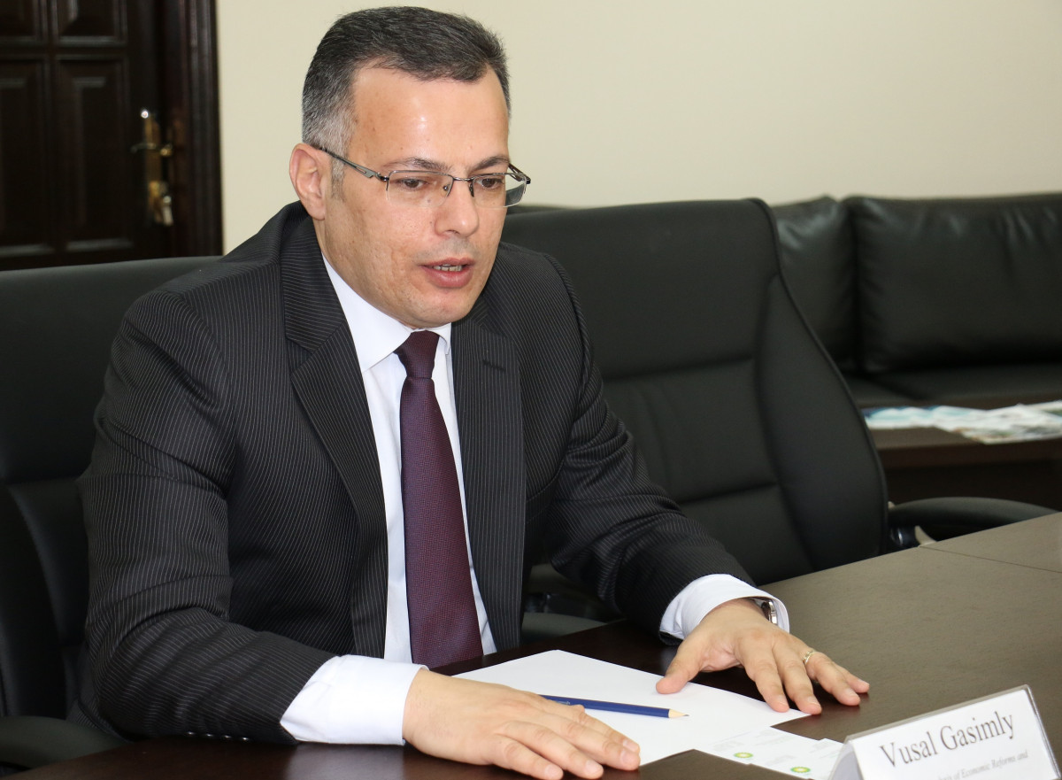 Vusal Gasimli Meets with BP Delegation