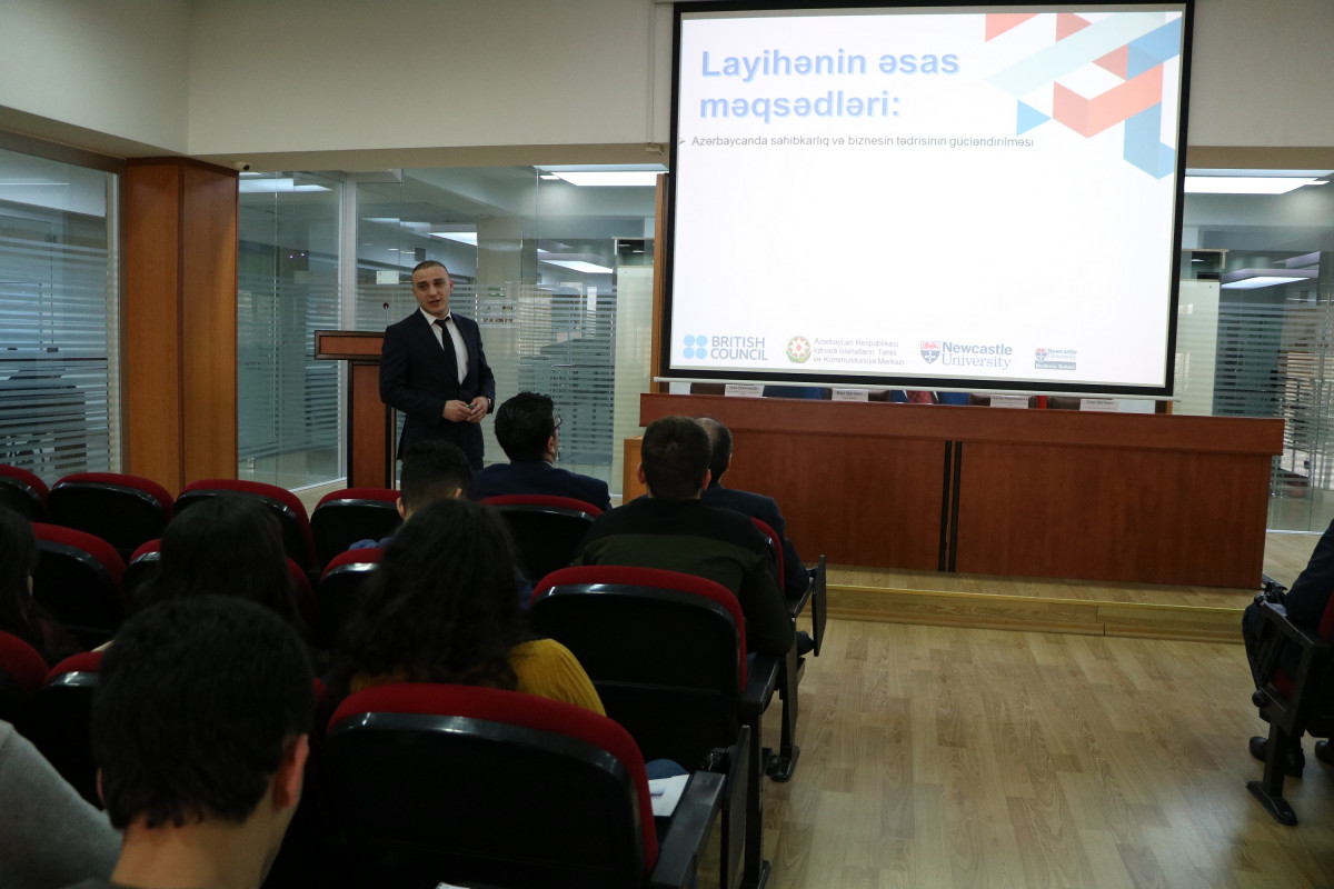 Enterprise Azerbaijanın növbəti startap təlimi Azərbaycan Universitetində keçirilib