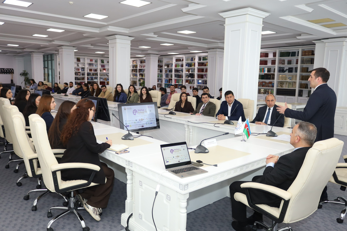 “Enterprise Azerbaijan” portalının “Startup School 4” proqramı çərçivəsində AMEA-da təlim və infosessiya keçirilib