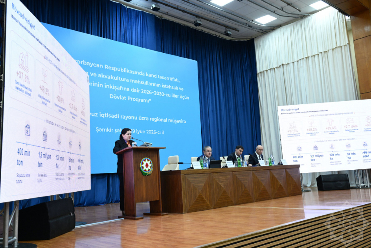 Aqrar sahənin inkişafı üzrə regional müşavirə Qazax-Tovuz iqtisadi rayonunda olub