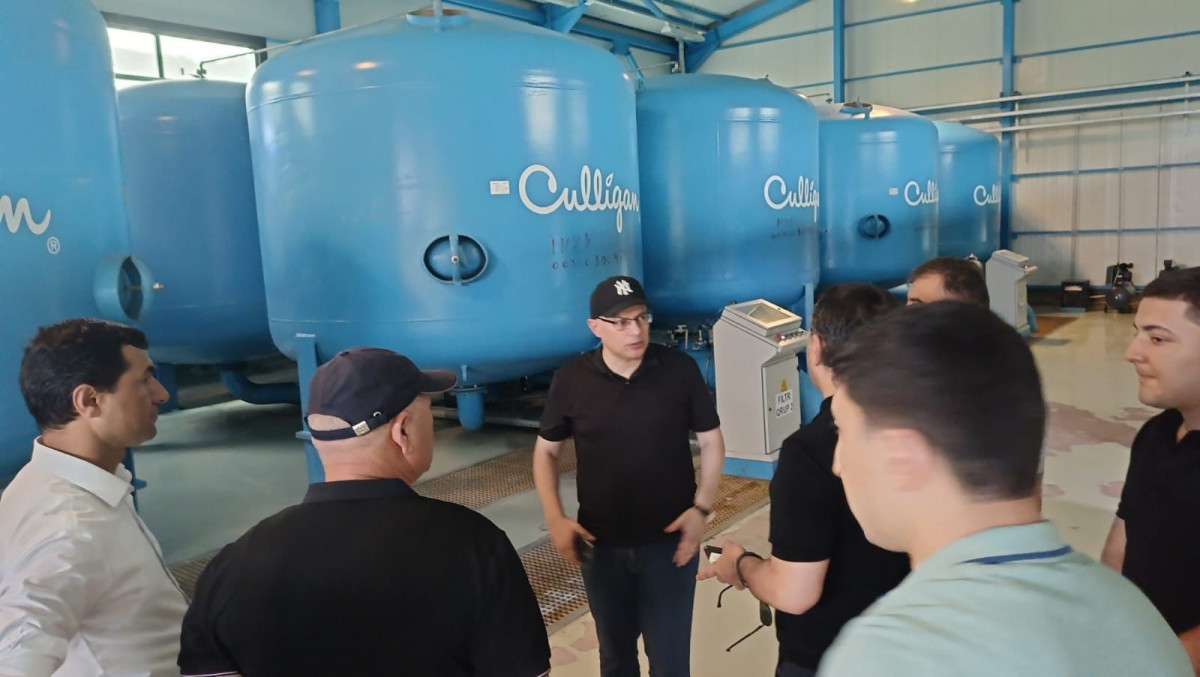 İİTKM nümayəndələri “Su ehtiyatlarından səmərəli istifadəyə dair Milli Strategiya” çərçivəsində görülən işlərlə tanış olublar