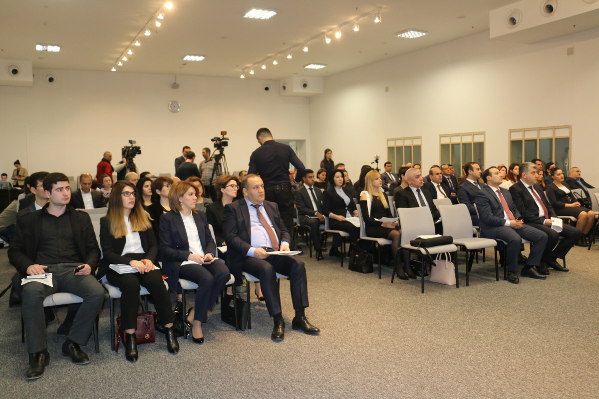 İİTKM-in icraçı direktoru Vüsal Qasımlı Vahid Satınalma Portalının Təqdimatında çıxış edib