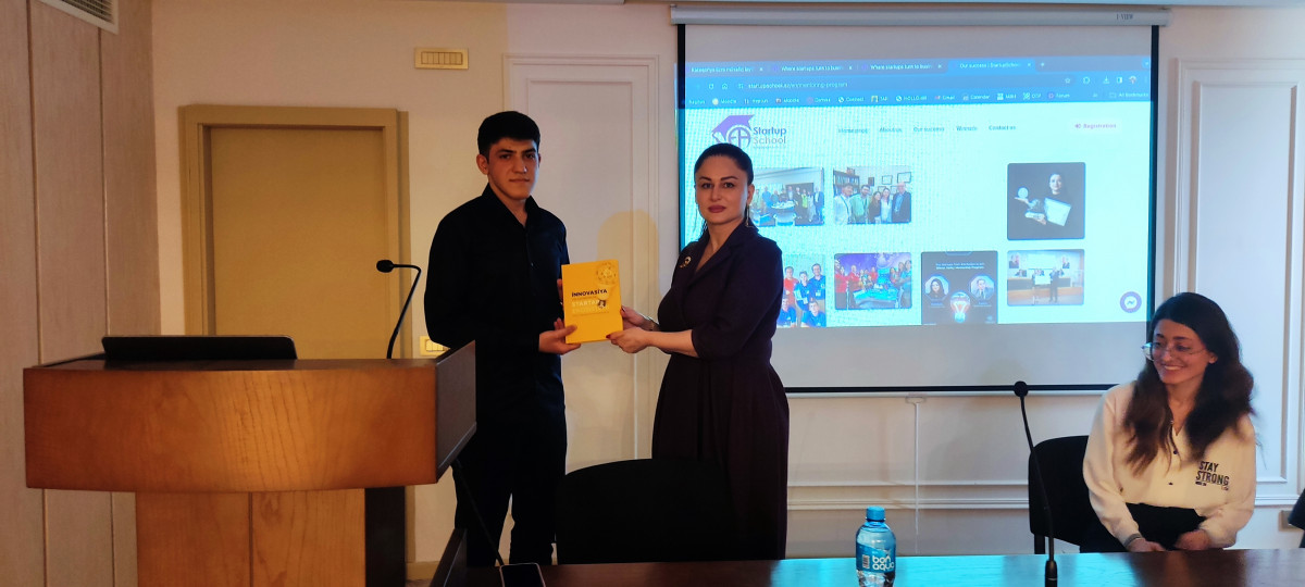 "Startup School 2" project was presented at the Azerbaijan University of Architecture and Construction