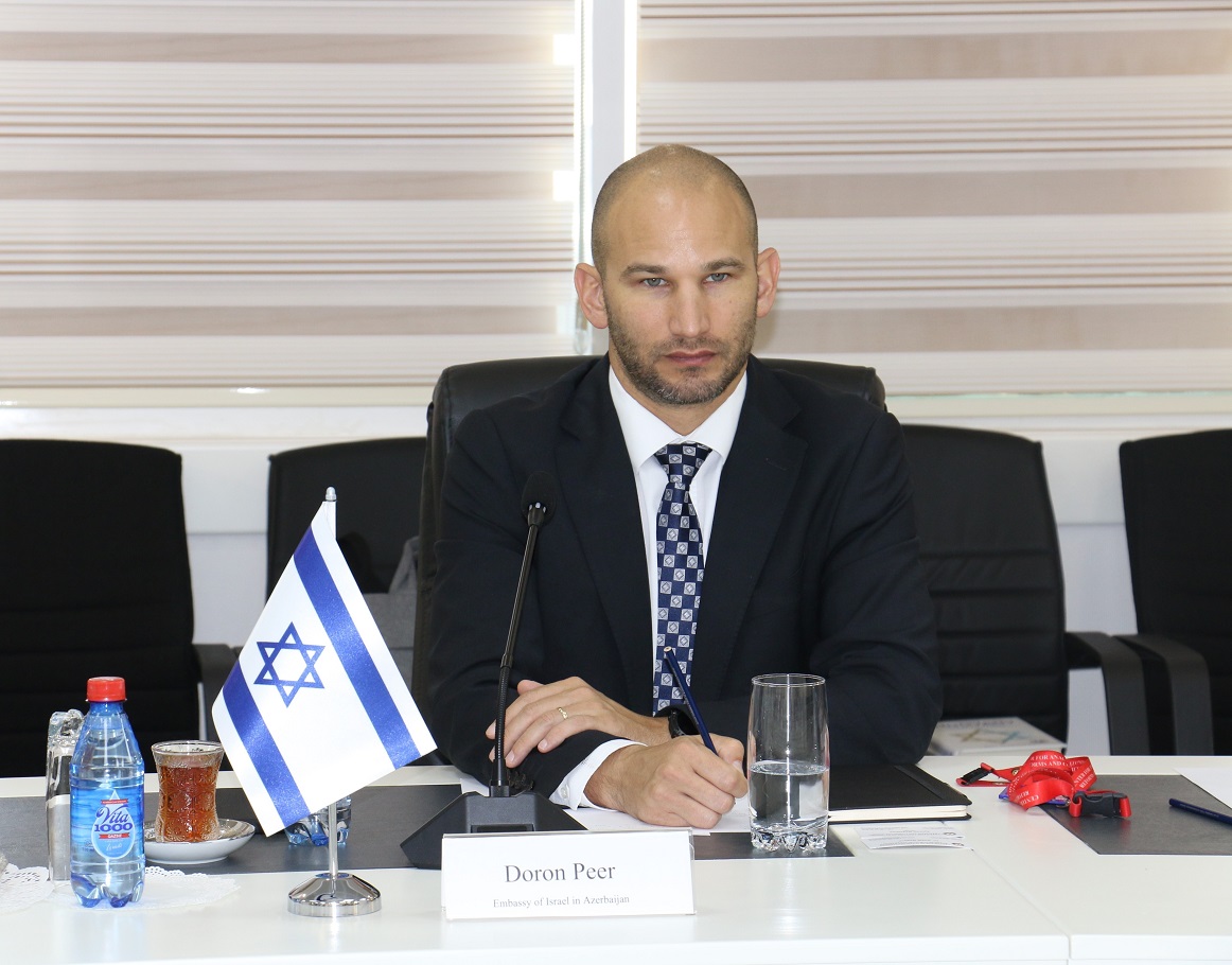 A meeting  was held with representatives of the Israeli Embassy at CAERC