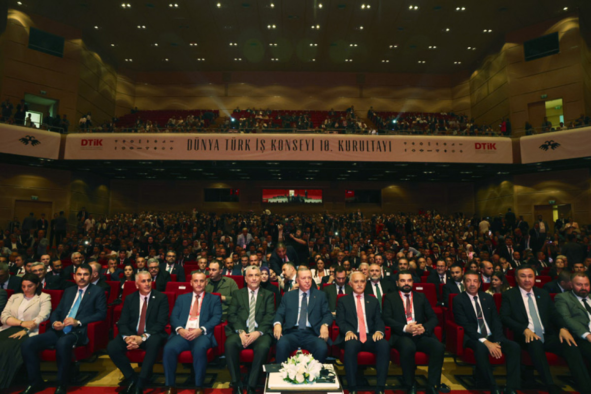 The representative of CAERC participated in the Congress of the World Turkish Business Council in Istanbul