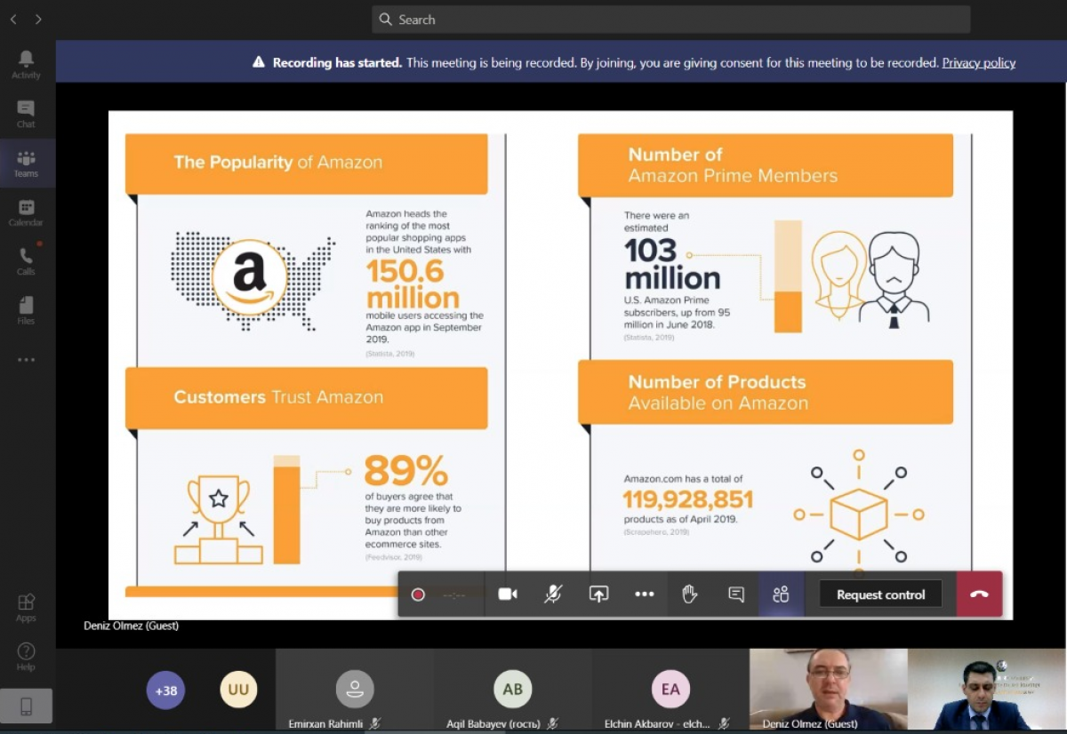 The first seminar of the “Expansion of Azerbaijan–America Trade Relations” project has been held