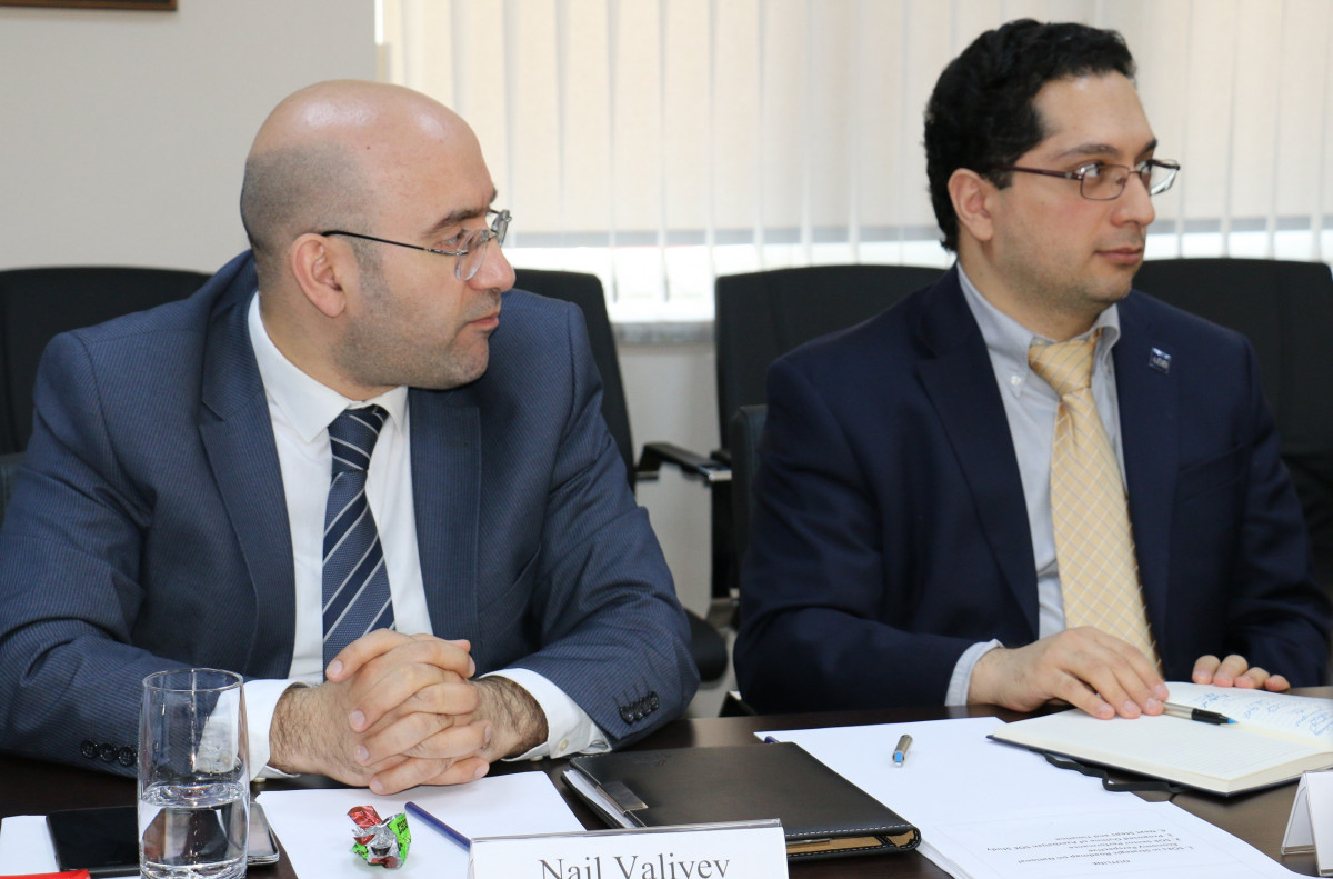 A meeting was held at CAERC with the Asian Development Bank