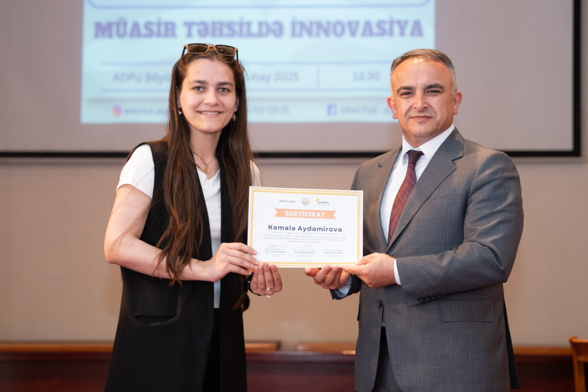 "Enterprise Azerbaijan" portalı “Müasir təhsildə innovasiya” tədbirində təmsil olunub