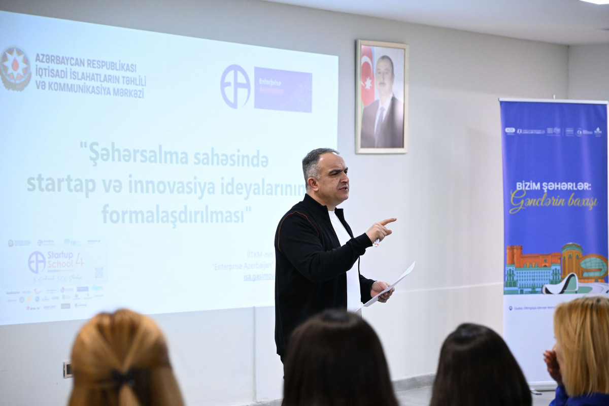 Head of "Enterprise Azerbaijan" portal conducted training in Guba