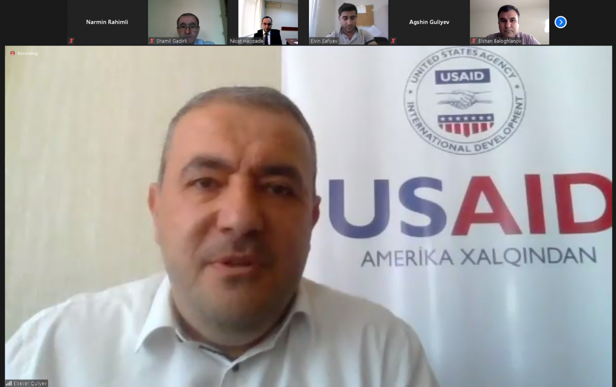 “Avropa və Şimali Amerika bazarlarına qida məhsullarının ixracında müasir tələblər” mövzusunda vebinar keçirilib