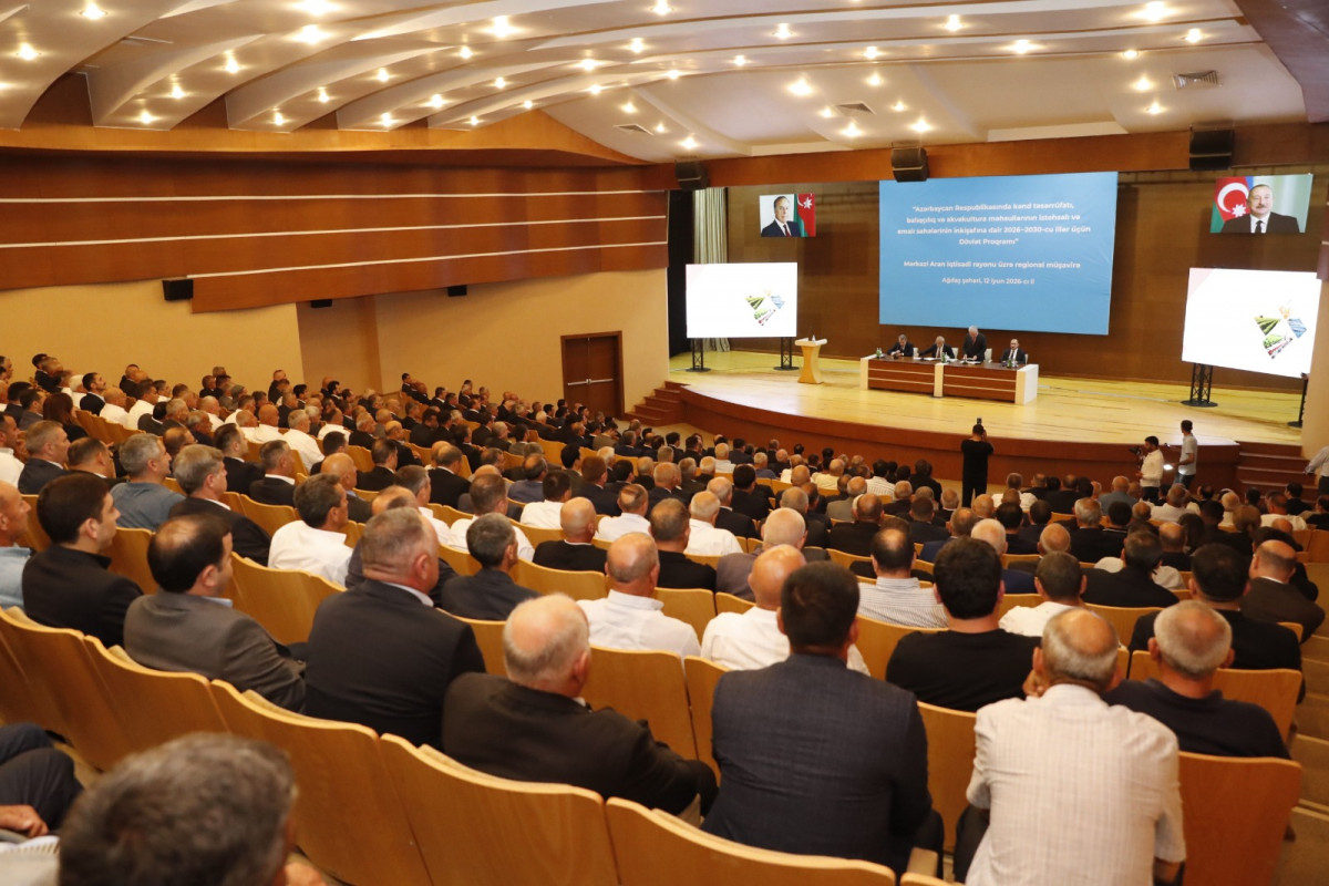 Kənd təsərrüfatı, balıqçılıq və akvakultura məhsullarının istehsalı və emalı sahələrinin inkişafına dair yeni Dövlət Proqramının müzakirəsi məqsədilə regional müşavirələr keçirilir