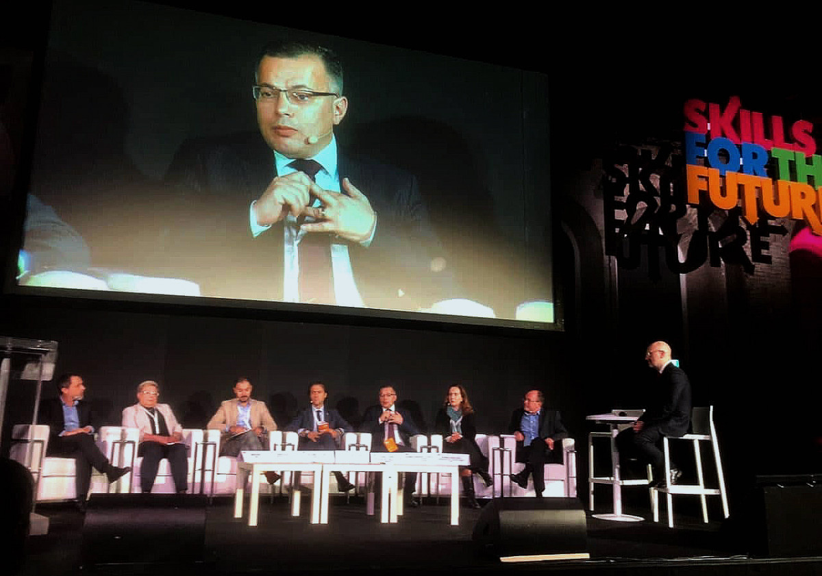 Vusal Gasimli Spoke at International Conference on “Skills for the Future: Managing the Transition” in Italy