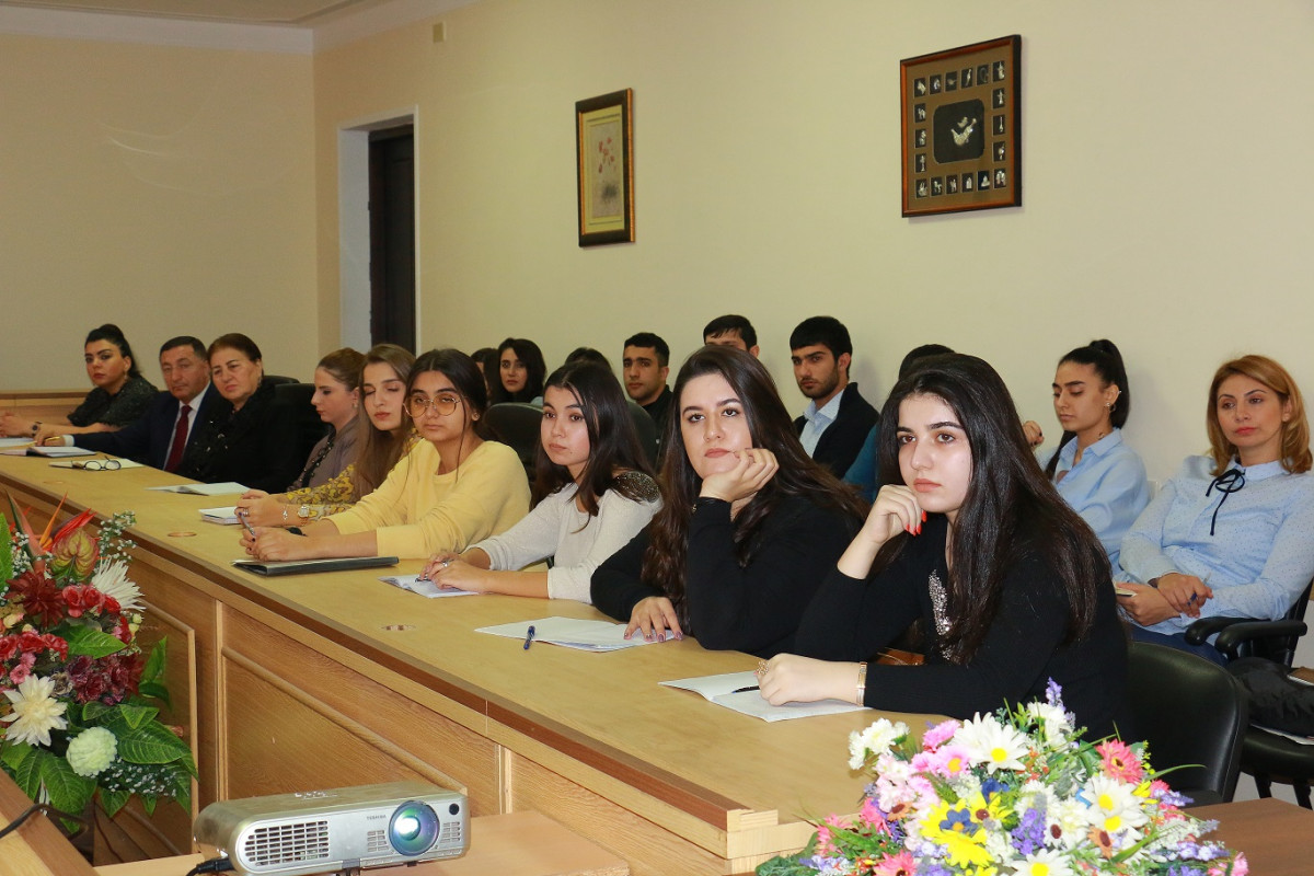 CAERC Holds Public Lecture at Azerbaijan University of Cooperation