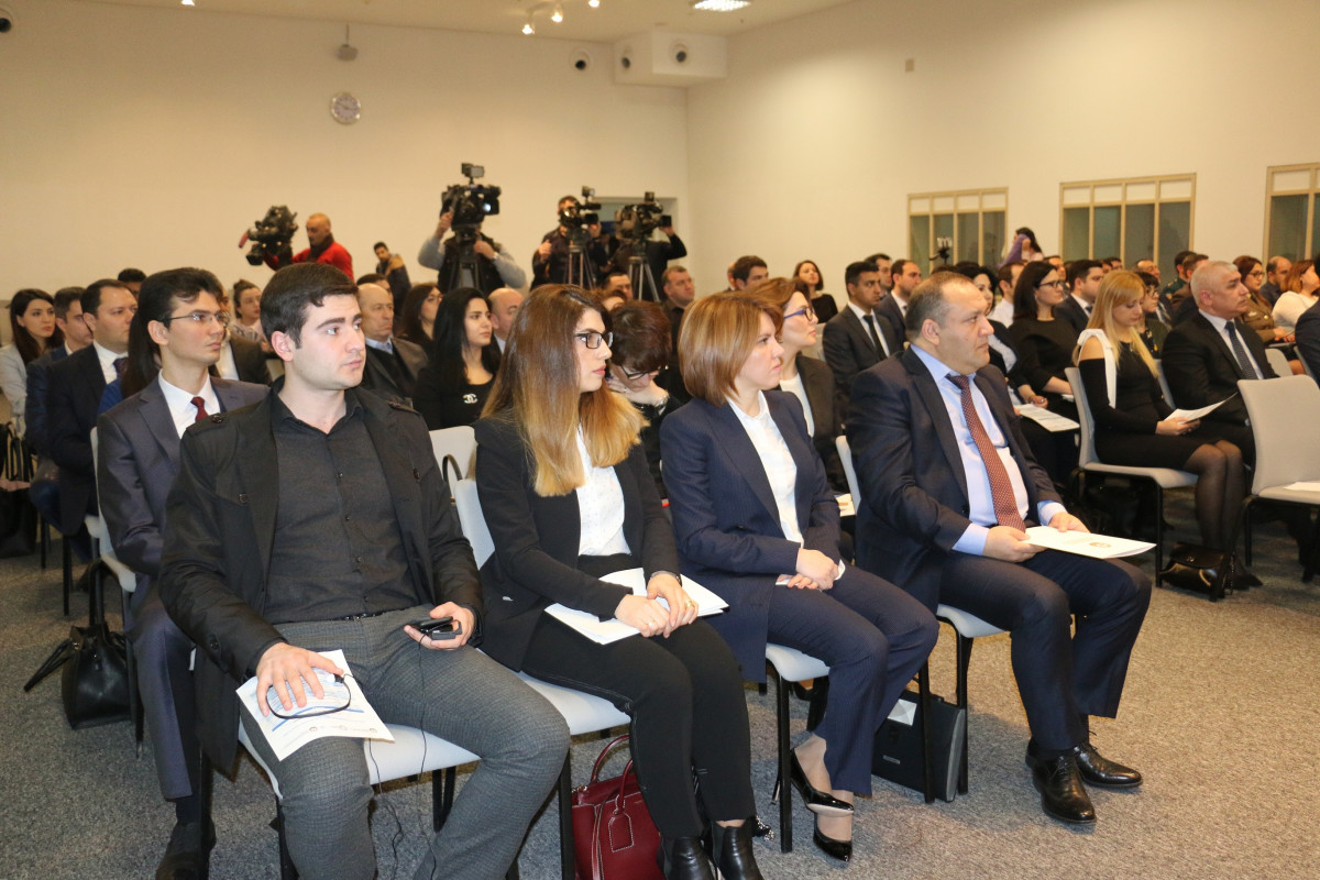 İİTKM-in icraçı direktoru Vüsal Qasımlı Vahid Satınalma Portalının Təqdimatında çıxış edib