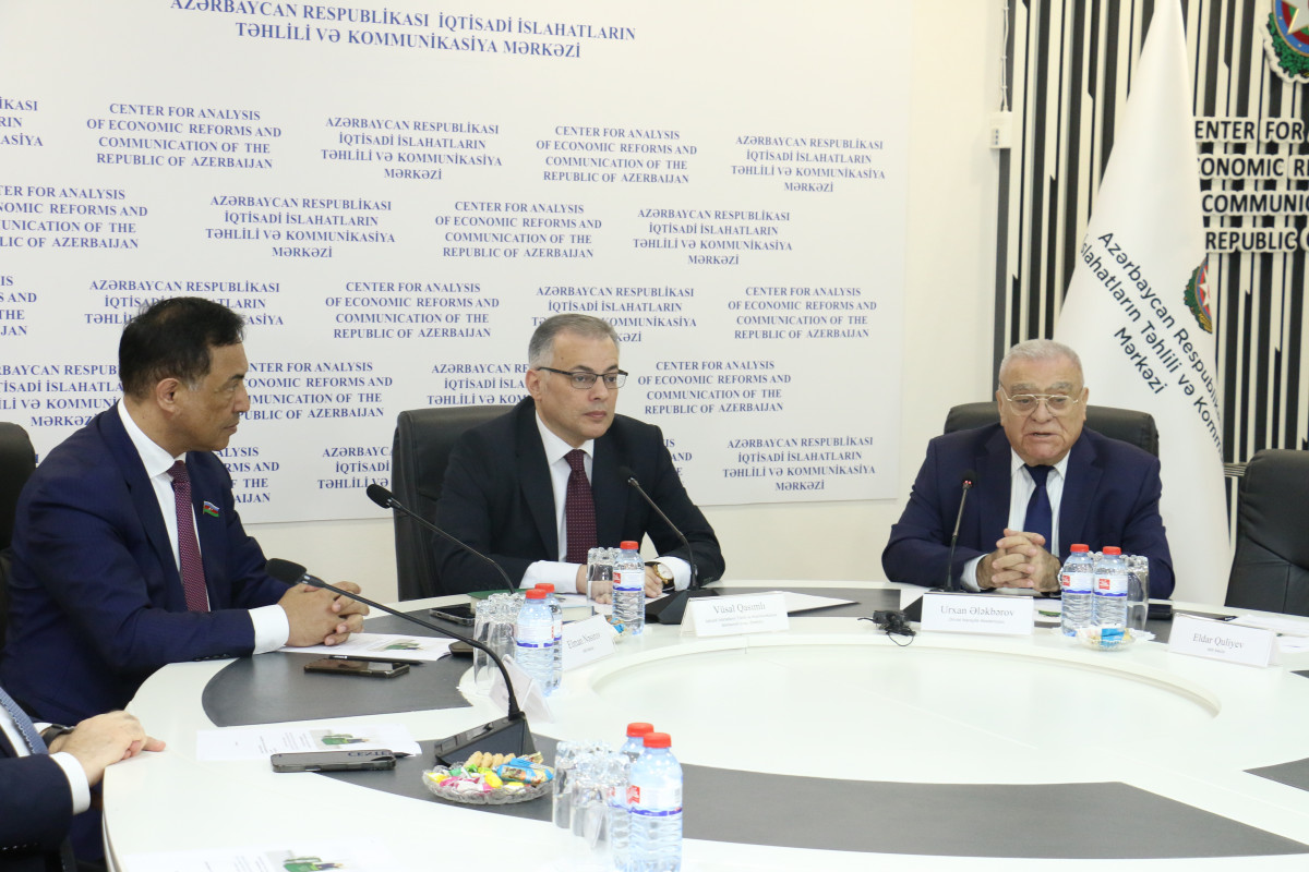Presentation of the monograph "Energy Security Policy of the Republic of Azerbaijan: Transition from Traditional to Green Energy" held at CAERC