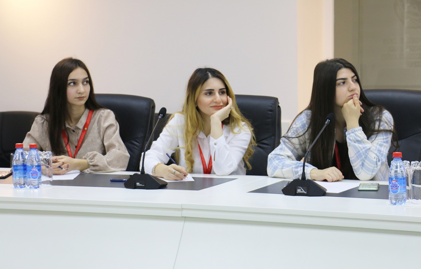 Students of Baku Business University were trained at CAERC