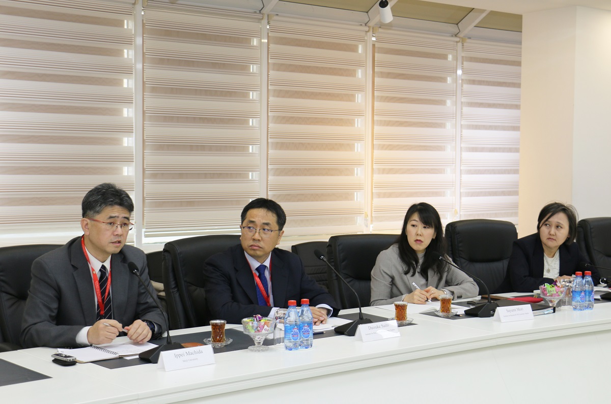 Representatives of the Japanese "ROTOBO" organization visited CAERC