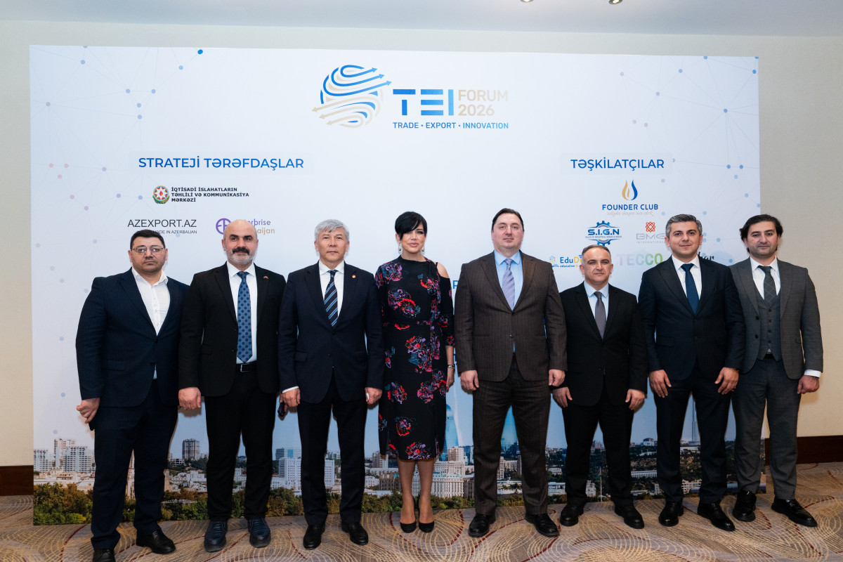 İİTKM nümayəndələri “TEİ Forum 2026” – Vision Presentation Evening” tədbirində iştirak ediblər