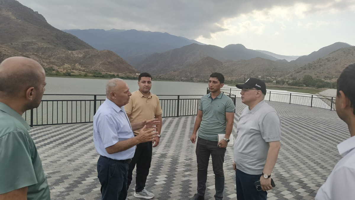 İİTKM nümayəndələri Qarabağ və Şərqi Zəngəzurda “Su ehtiyatlarından səmərəli istifadəyə dair Milli Strategiya” çərçivəsində görülən işlərlə tanış olublar