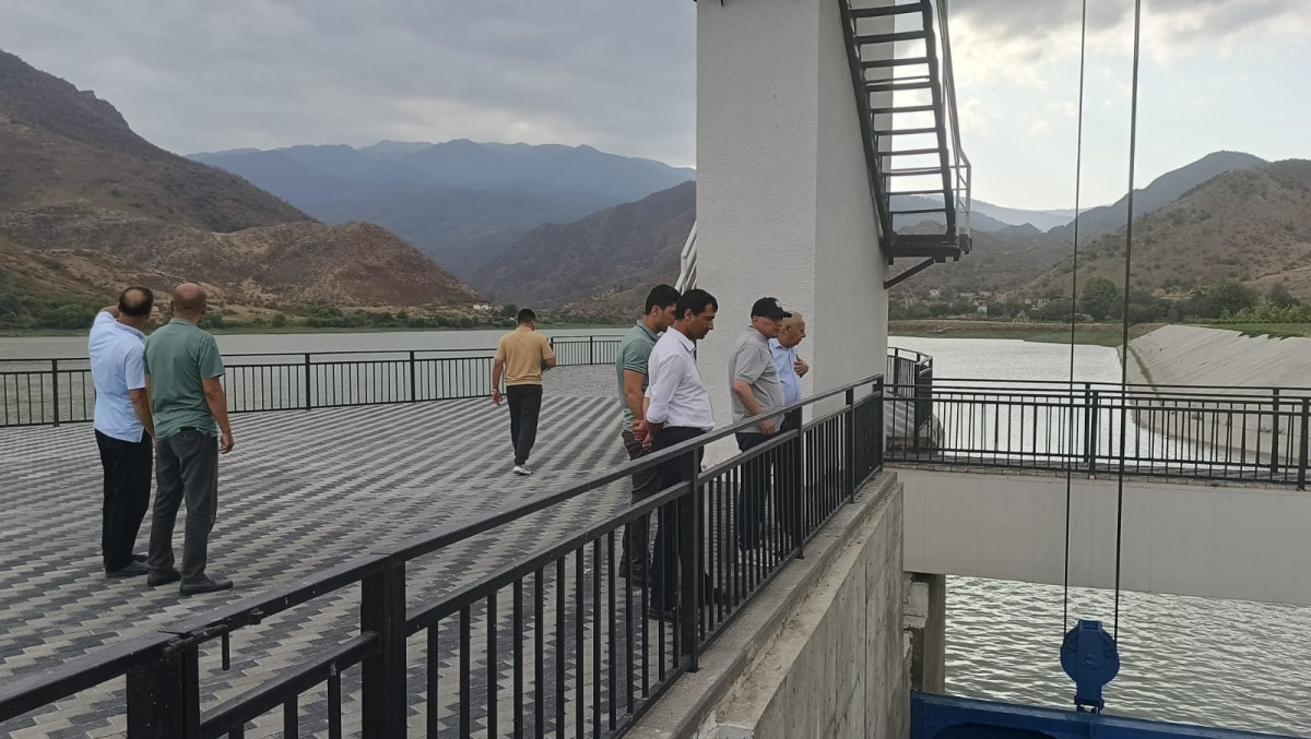 İİTKM nümayəndələri Qarabağ və Şərqi Zəngəzurda “Su ehtiyatlarından səmərəli istifadəyə dair Milli Strategiya” çərçivəsində görülən işlərlə tanış olublar