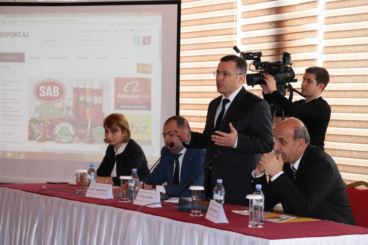 Azexport.az Şəkidə sahibkarlara təqdim olundu