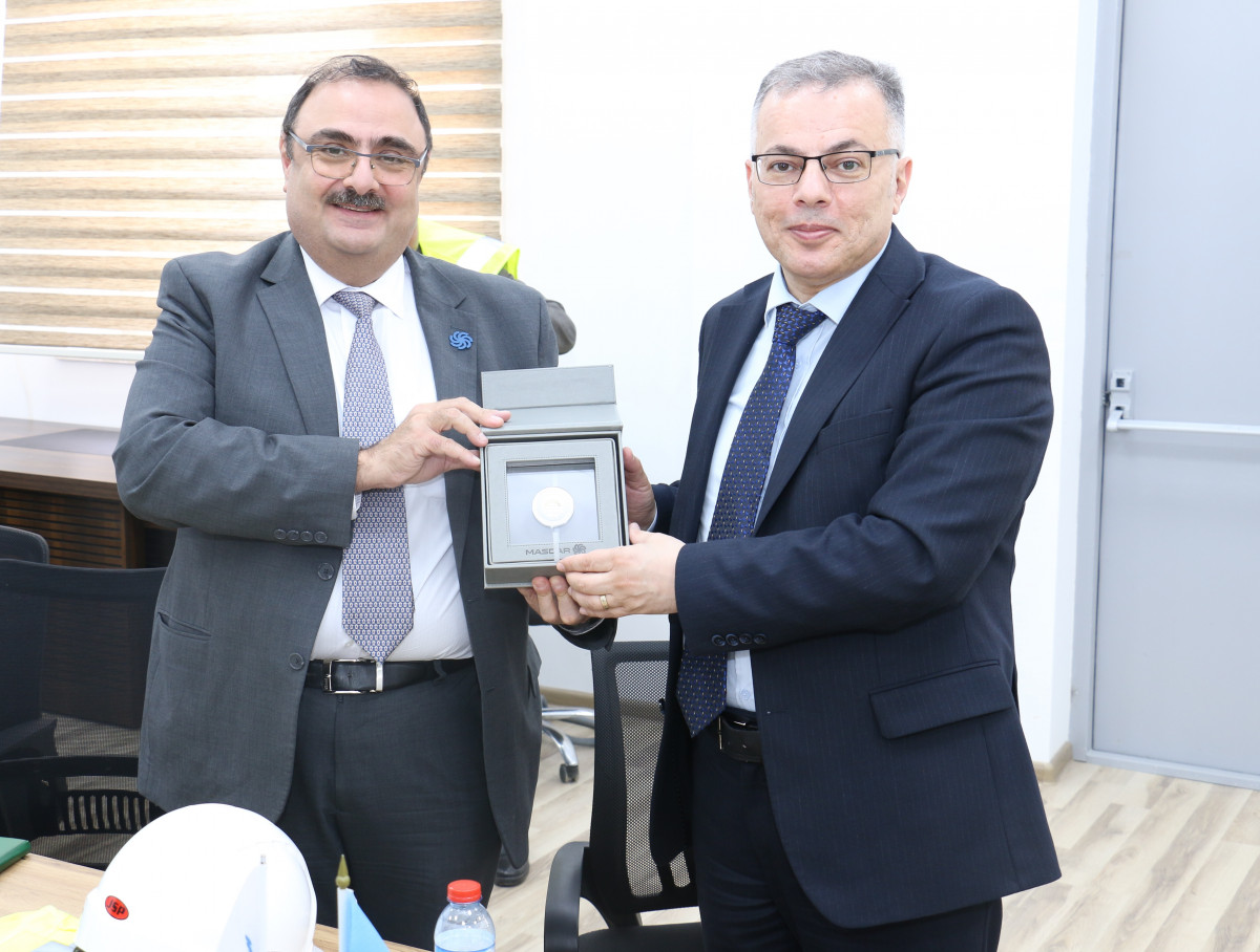 İİTKM əməkdaşları Qaradağ Günəş Elektrik Stansiyasına səfər ediblər