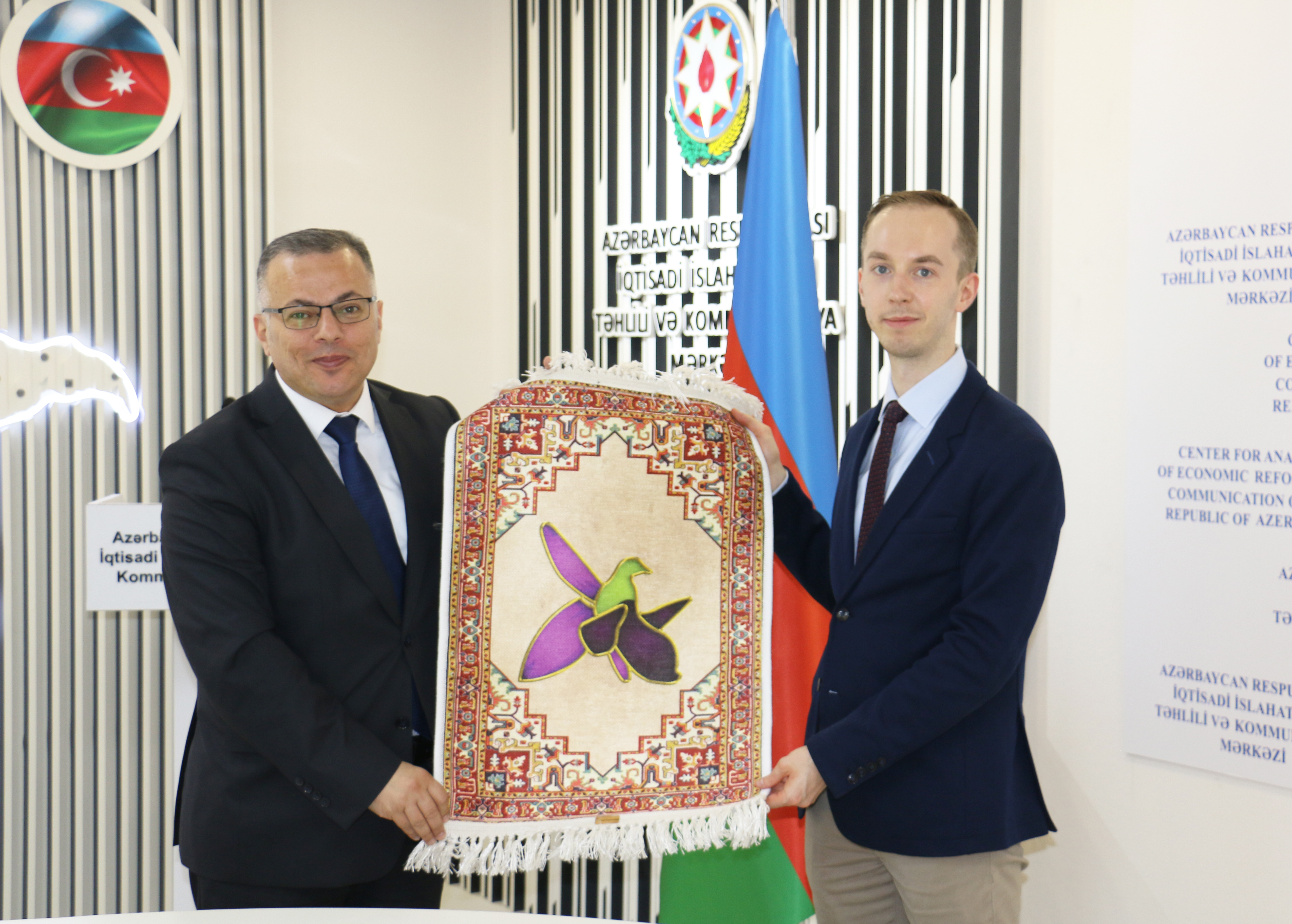 A meeting with a representative of the Oriental Studies Institute  of Warsaw was held at CAERC