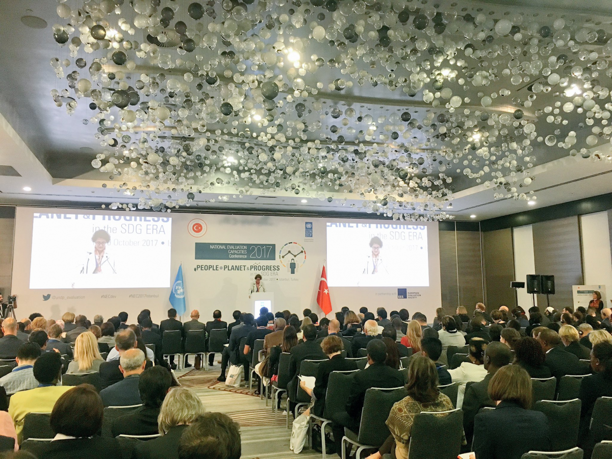 CAERC Representative Participates in National Evaluation Capacity Discussions in Istanbul