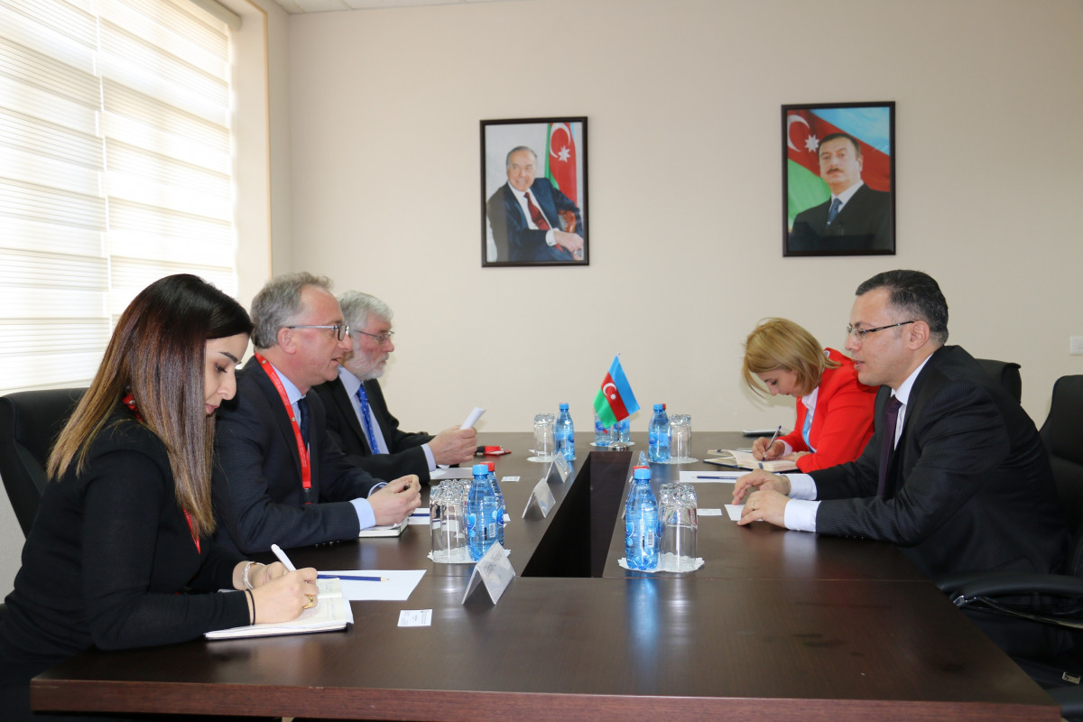 Vusal Gasimli Meets with BP Delegation