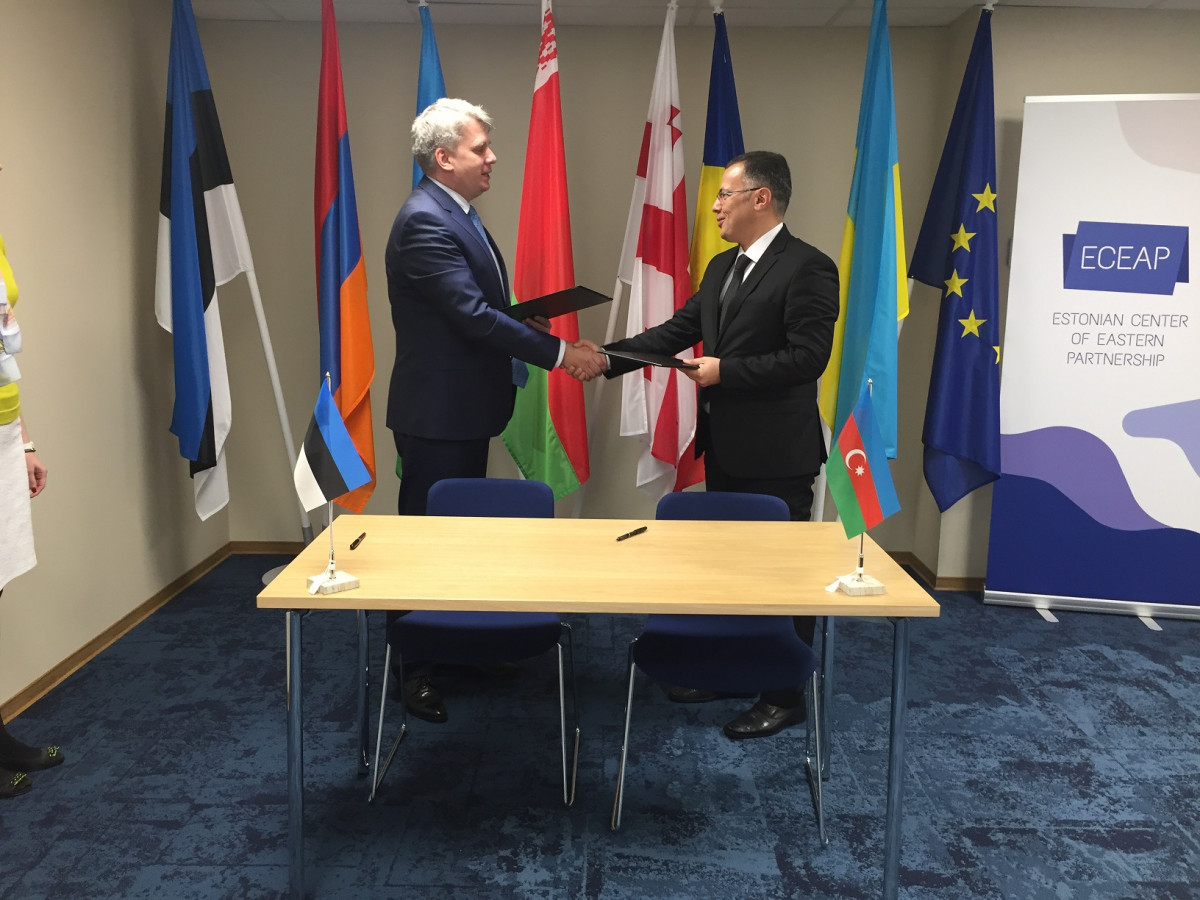 Memorandum Signed Between the Eastern Partnership Center and CAERC