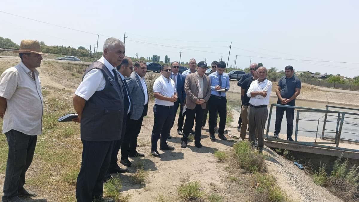 “Su ehtiyatlarından səmərəli istifadəyə dair Milli Strategiya” üzrə monitorinq Tərtər, Beyləqan, Sabirabad və Neftçala rayonlarında davam edib