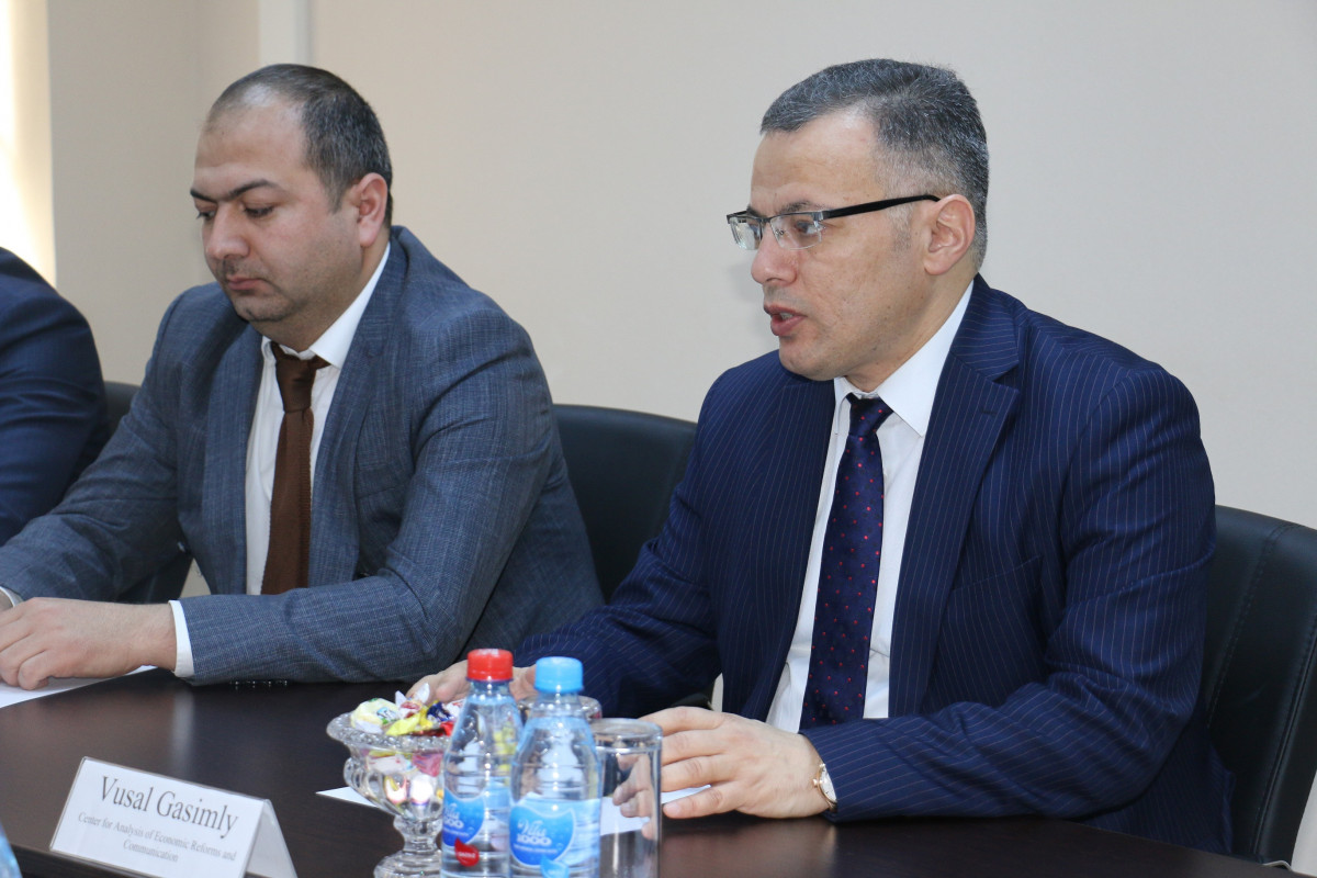 Vüsal Qasımlı VİSA İnternational şirkətinin nümayəndə heyətini qəbul edib