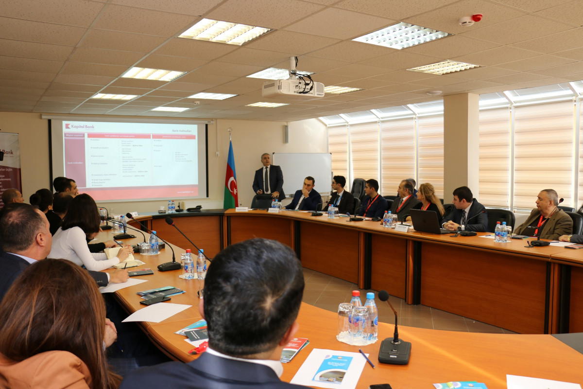 One Stop Export Support Center Held Training on Financial Support in Export Operations with Kapital Bank