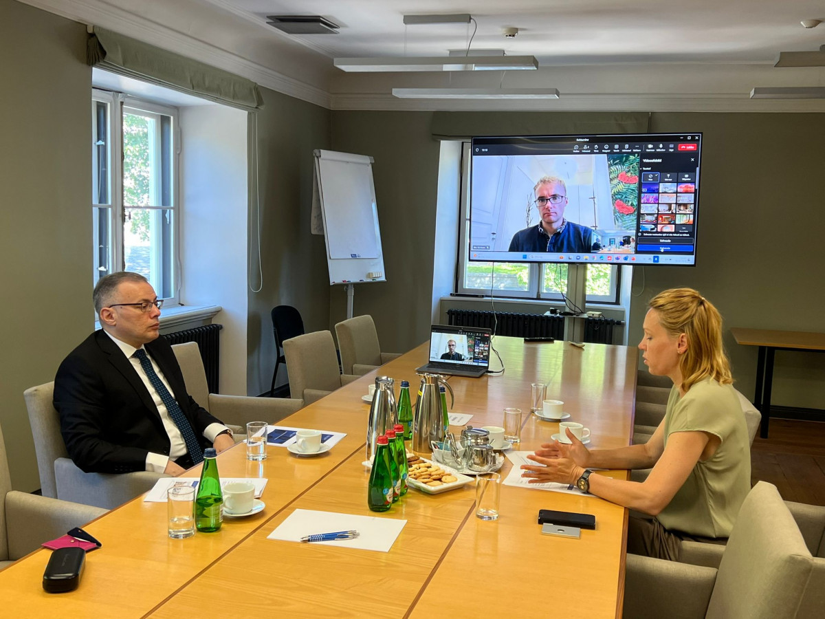 Vusal Gasimli made a business trip to Estonia